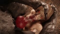 Ashley Graham Resident Evil Rule 34 – Deepthroat & Feet Animation