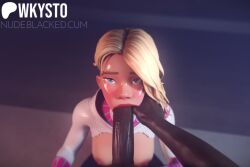 Gwen Stacy Fortnite Rule 34 – Blowjob 3D Animation