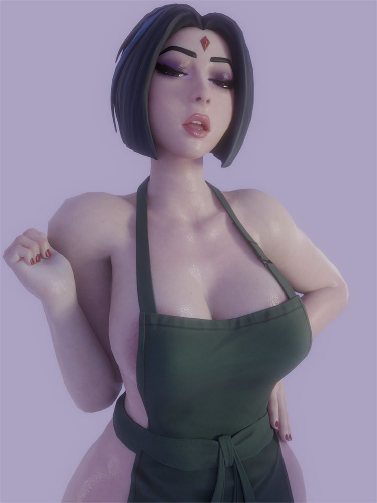 Rachel Roth & Raven (Dc) Rule 34 – Apron