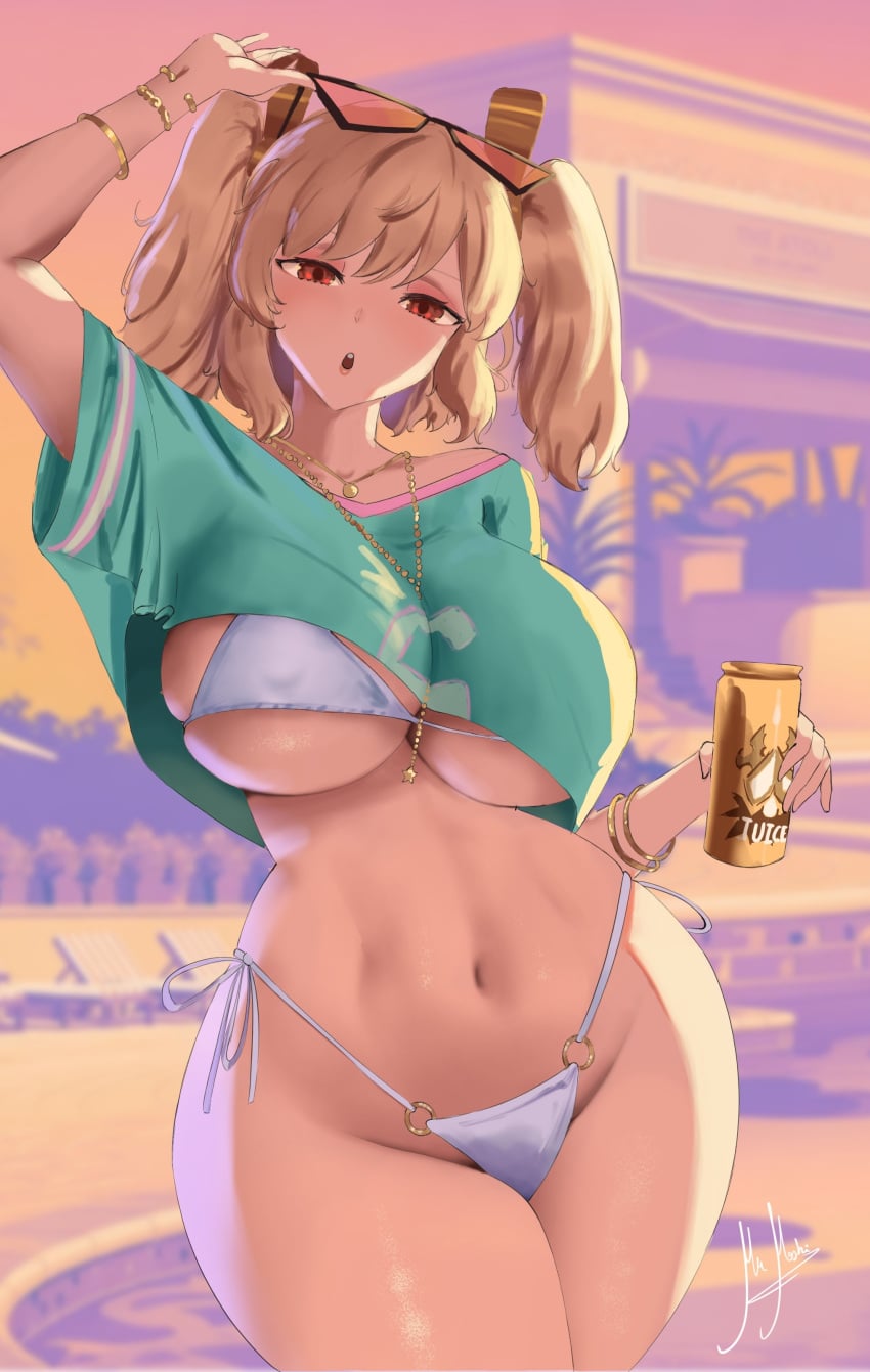 Burnice White (Grand Theft Auto) Rule 34 – Adjusting Eyewear
