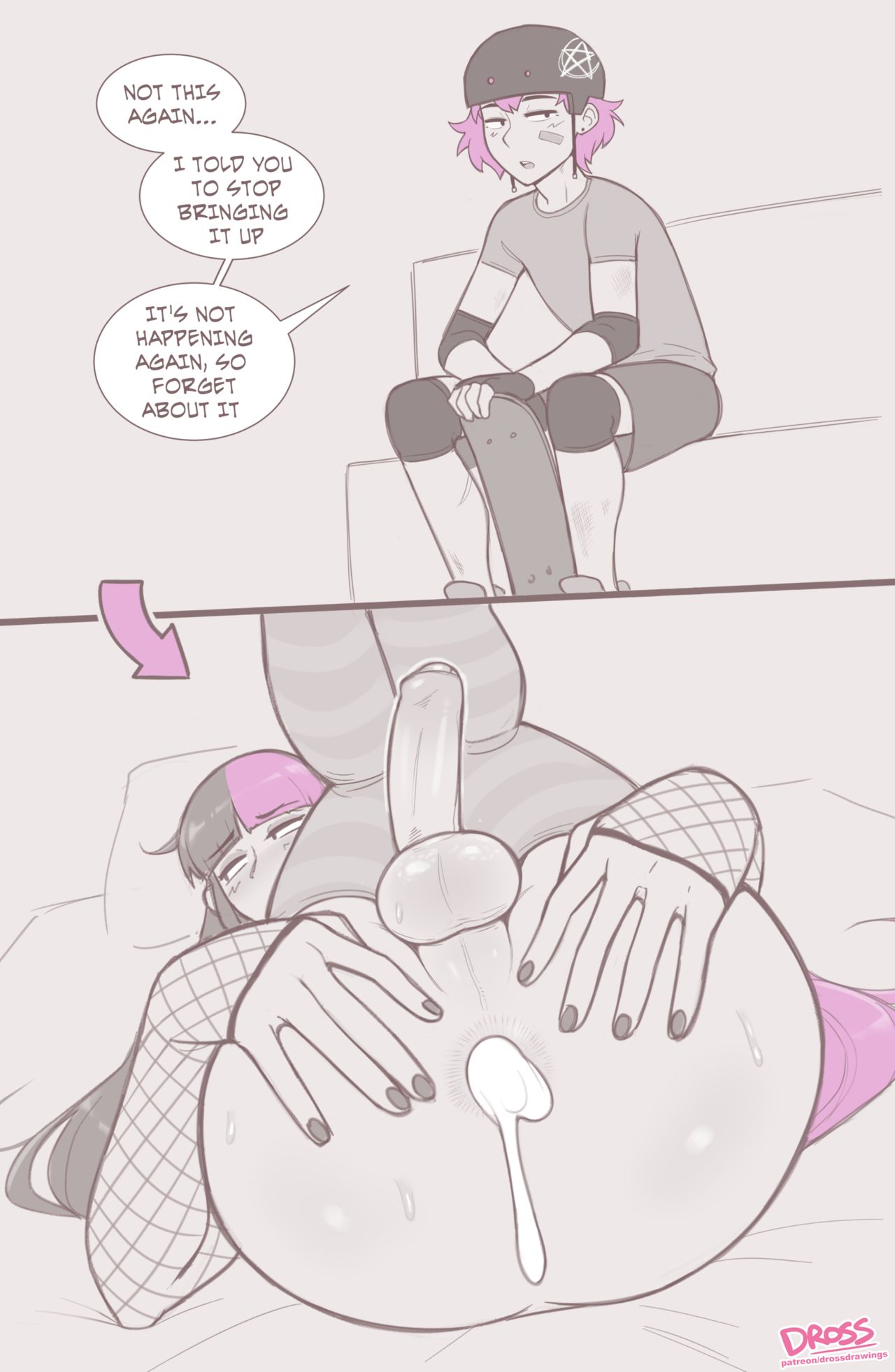 Skater Boi & Taylor (Original) Rule 34 – After Anal