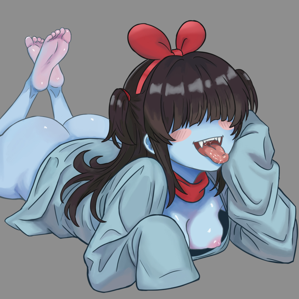 Aqua (Deltarune) Rule 34 – Ahegao