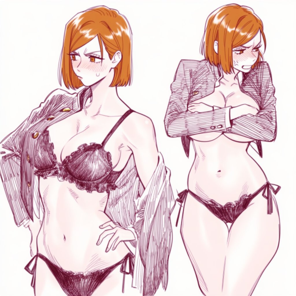 Kugisaki Nobara & Nobara Kugisaki (Jujutsu Kaisen) Rule 34