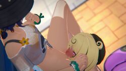 Belle (summer Skies) & Belle (Zenless Zone Zero) Rule 34 Video