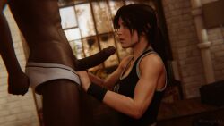 Lara Croft & Lara Croft (Tomb Raider) Rule 34 Video