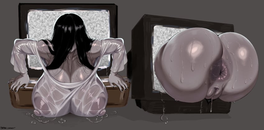 Yamamura Sadako (The Ring) Rule 34 – Anus