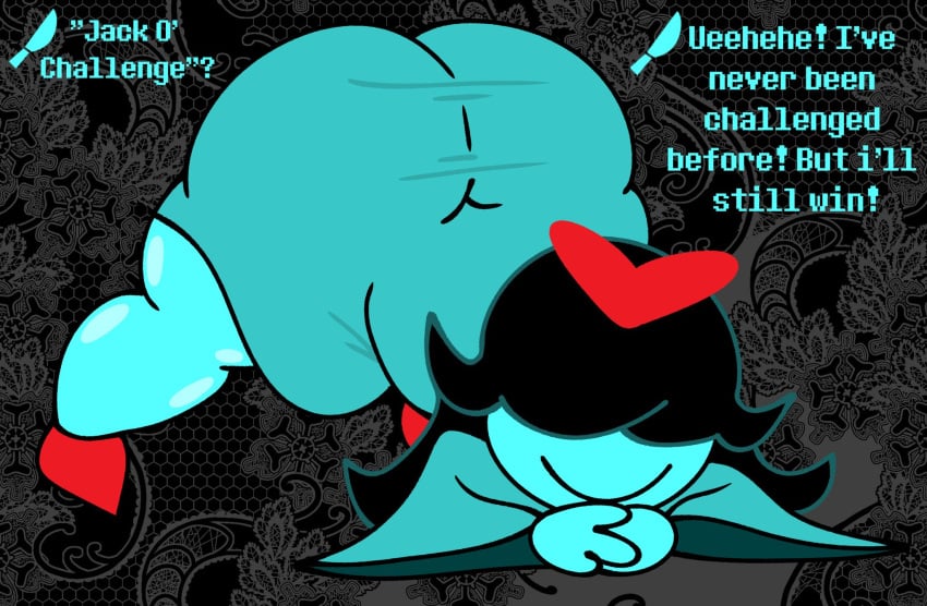 Aqua & Patience Soul (Deltarune) Rule 34 – Cute