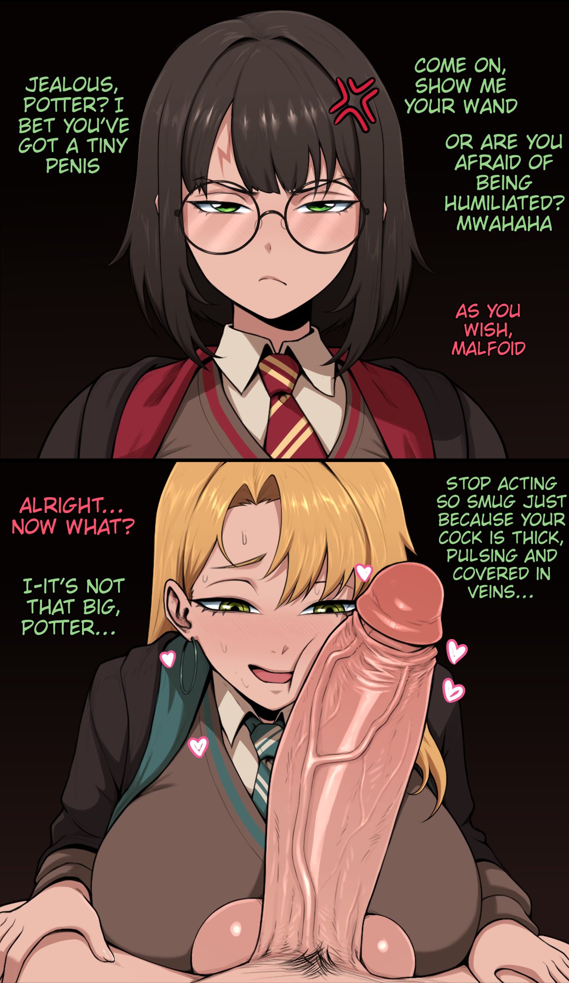 Draco Malfoy Harry Potter Rule 34 – Futanari & Pubes Hentai Pic