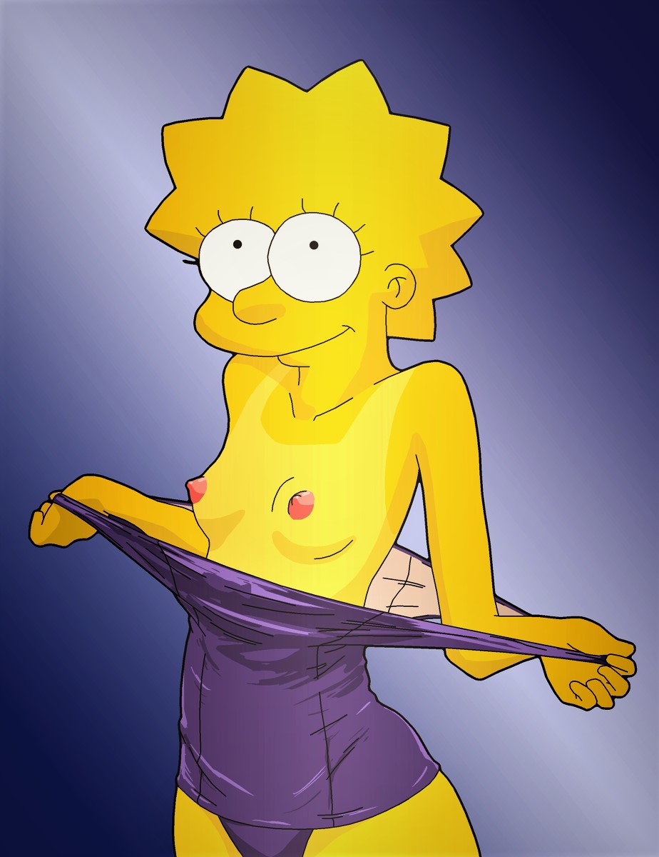Lisa Simpson (The Simpsons) Rule 34 – Breasts