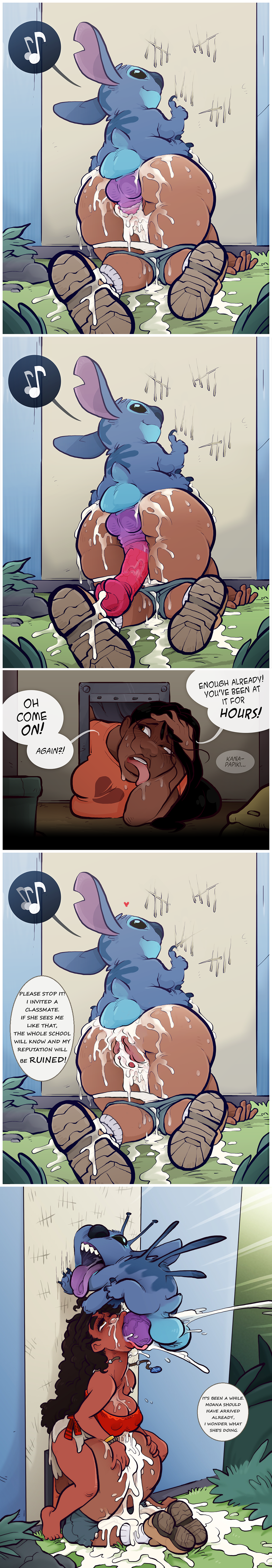 Island Girl & Moana Waialiki (Disney) Rule 34 – After Sex