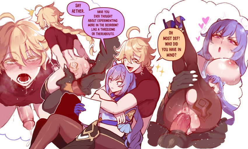 Aether & Hilichurls (Genshin Impact) Rule 34 – Anal