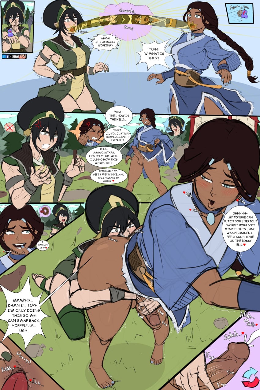Katara & Toph Bei Fong (Avatar The Last Airbender) Rule 34