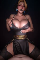 Domina (Overwatch) Rule 34 Video – Black Legwear