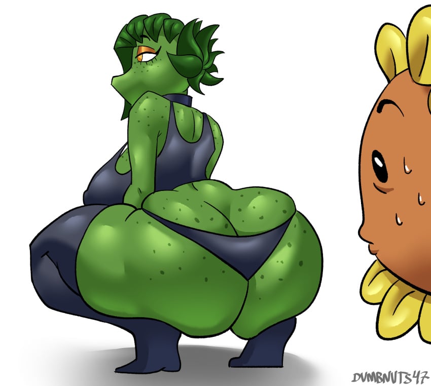 Peablaze & Peashooter (Plants Vs Zombies) Rule 34