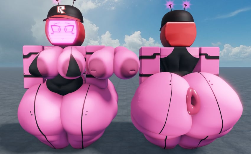 Robloxian & Veeronica Roblox Game Rule 34 – 3D Pic