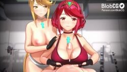 Mythra & Mythra (Nintendo) Rule 34 Video – Alternate Breast Size