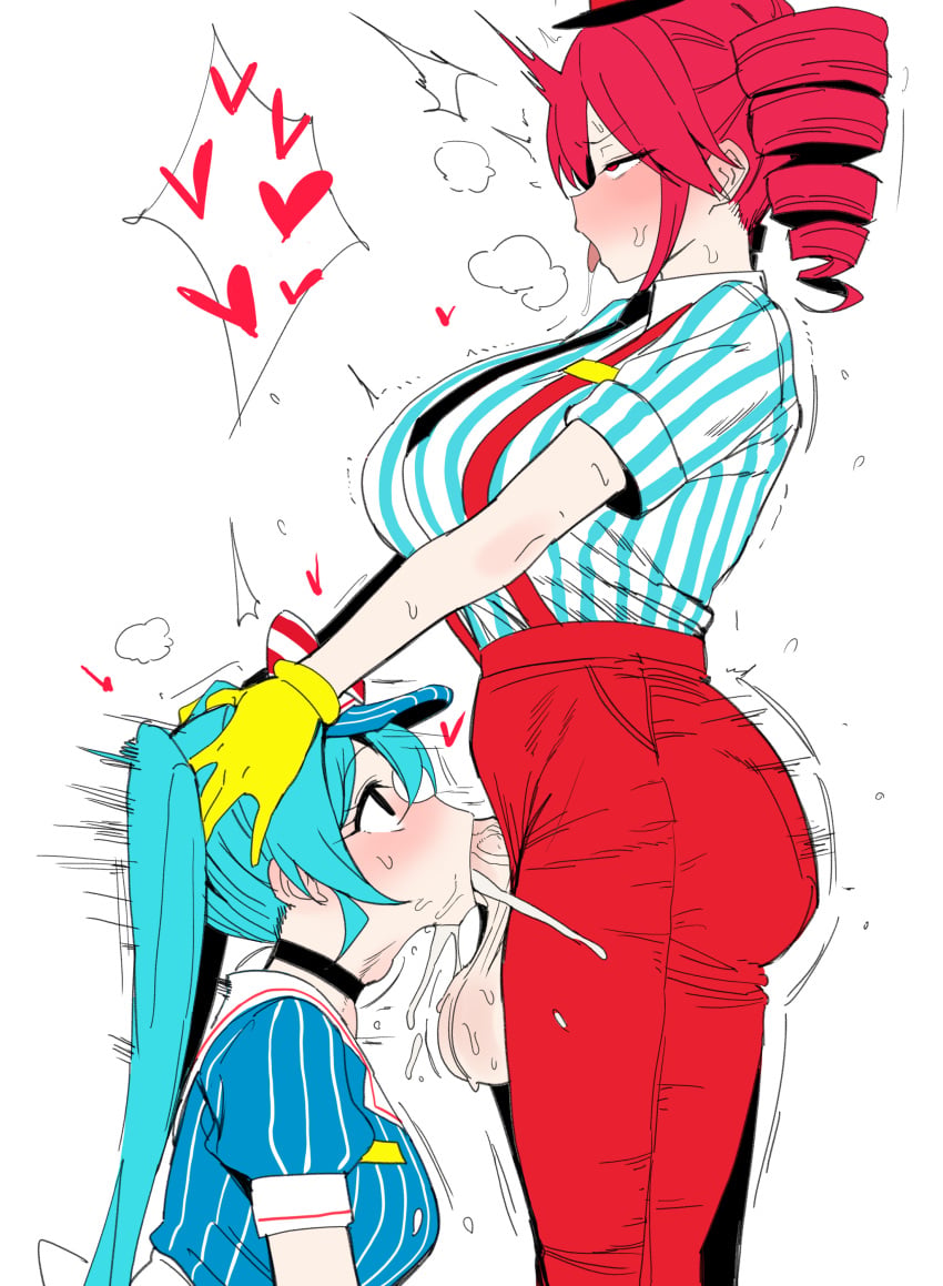 Hatsune Miku & Kasane Teto (Mesmerizer) Rule 34