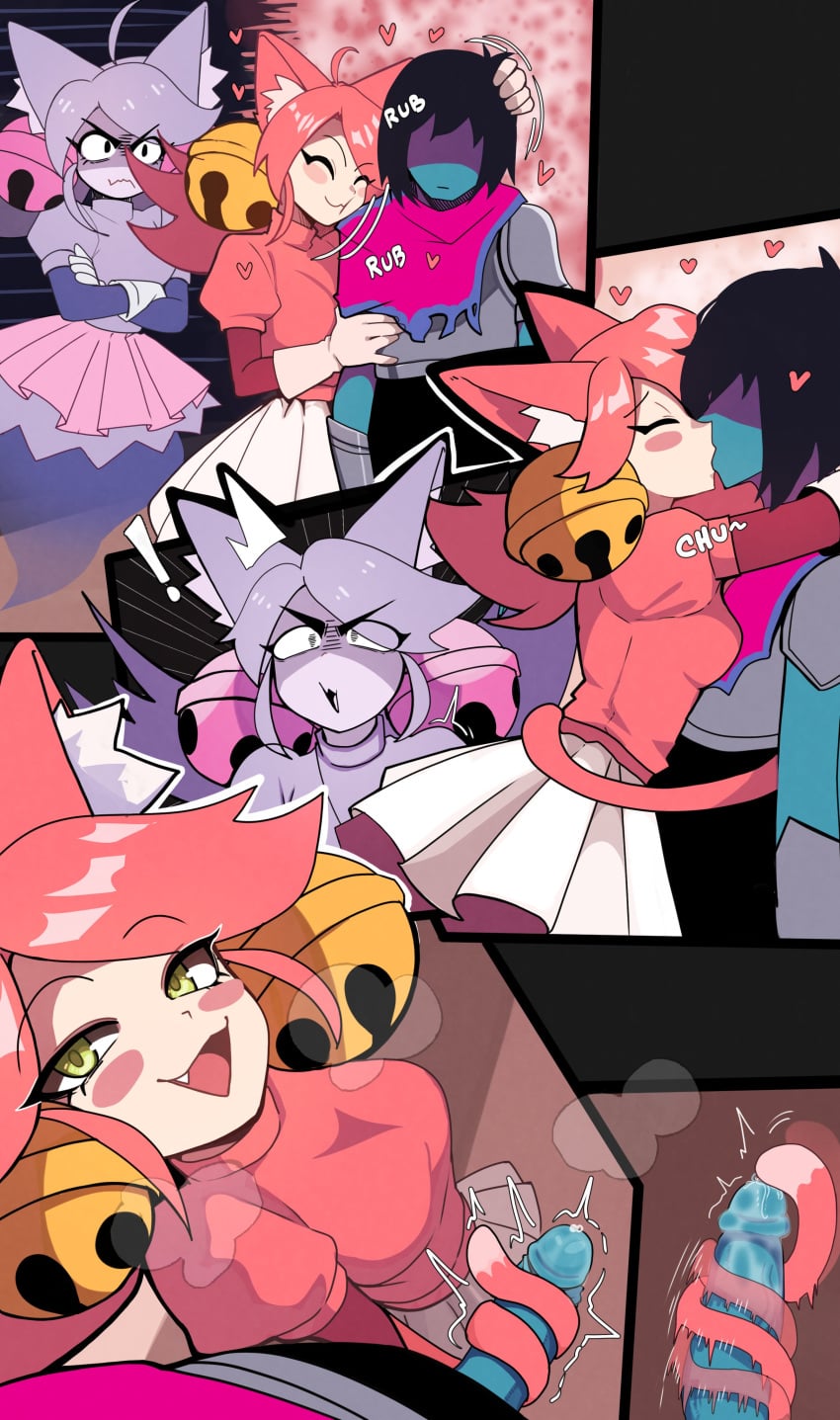 Kris & Mad Mew Mew (Deltarune) Rule 34 – Cat Ears