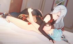 Chongyun & Shenhe (Genshin Impact) Rule 34 Video