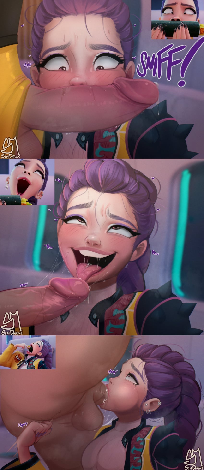 Rumi & Rumi (Kpop Demon Hunters) Rule 34 – After Fellatio