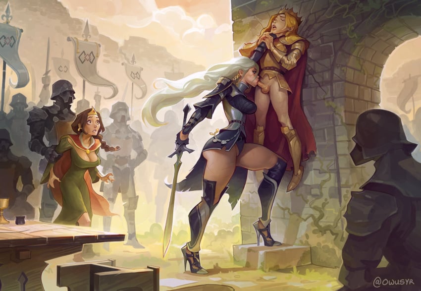 Angelise Reiter (Final Fantasy) Rule 34 – Against Wall