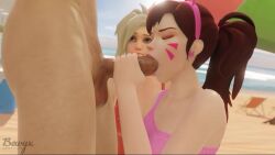Angela Ziegler & D.va (Overwatch) Rule 34 Video