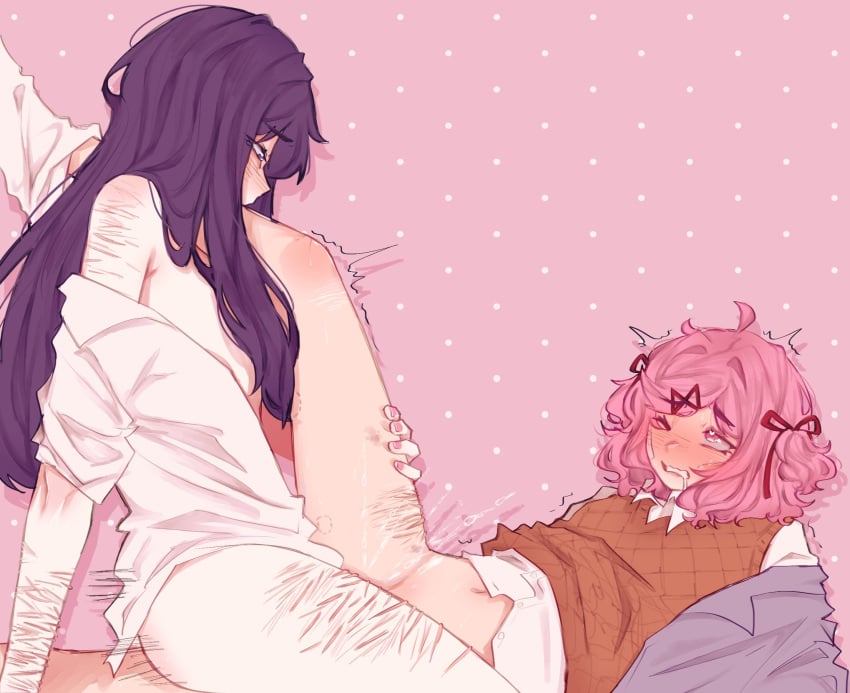 Natsuki & Yuri (Doki Doki Literature Club) Rule 34