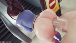 Academy D.va & D.va (Overwatch) Rule 34 Video – Anal
