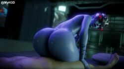 Amelie Lacroix & Widowmaker (Blizzard Entertainment) Rule 34 Video