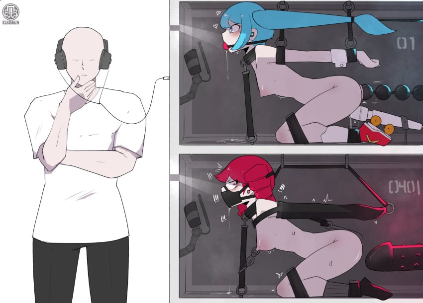 Hatsune Miku & Kasane Teto (Mesmerizer) Rule 34
