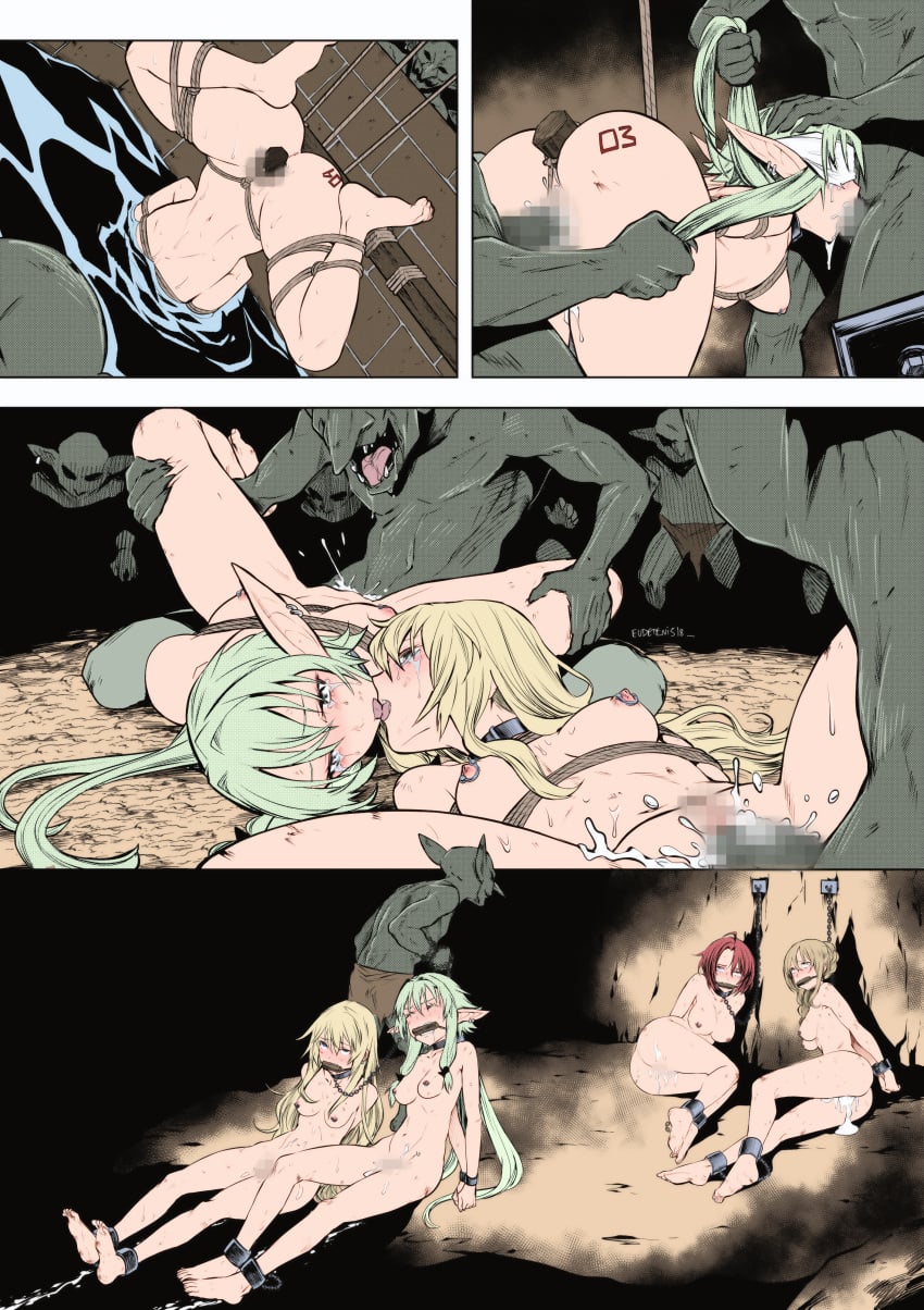 Cow Girl & Guild Girl (Goblin Slayer) Rule 34 – Abuse