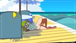 Minus8 & Princess Peach (Isle Delfino Animation) Rule 34 Video