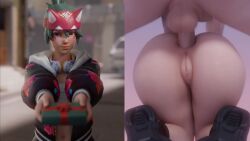 Athleisure Kiriko & Kiriko (Blizzard Entertainment) Rule 34 Video