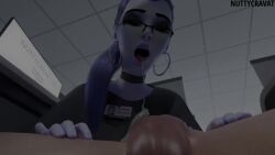 Widowmaker (Overwatch) Rule 34 Video – All The Way To The Base