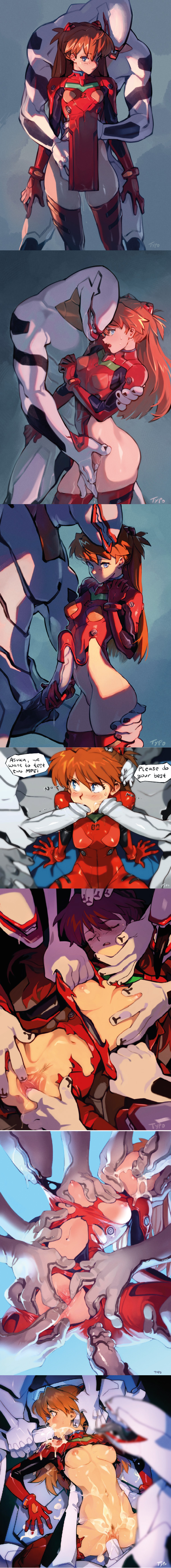 Asuka Langley Sohryu & Mass Production Eva (Neon Genesis Evangelion)…