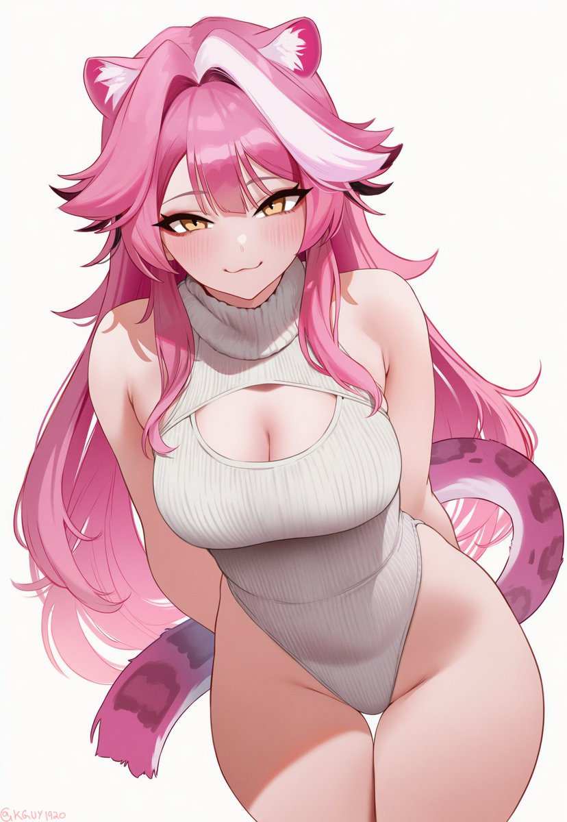 Raora Panthera (Hololive) Rule 34 – Arms Behind Back