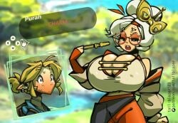 Link & Link (Nintendo) Rule 34 Video – Bouncing Breasts