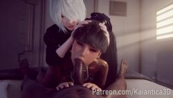 Eve & Yorha 2b (Nier) Rule 34 Video – All The Way To The Base