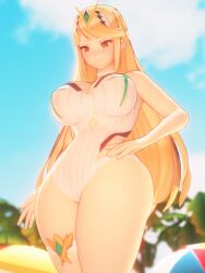 Mythra (Xenoblade) Rule 34 Video – Beach