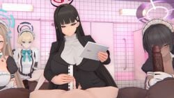 Asuna & Karin (Blue Archive) Rule 34 Video – Balls