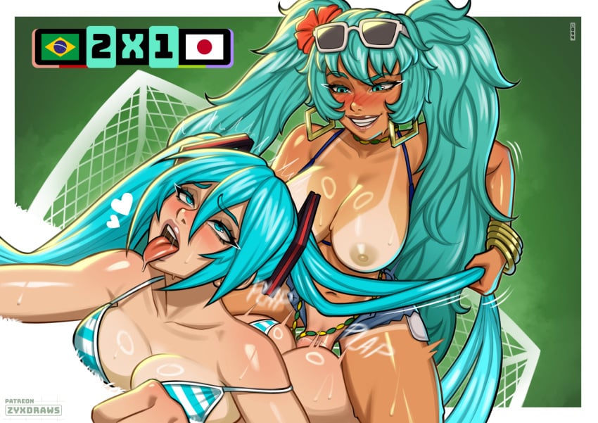 Brazilian Miku & Hatsune Miku (Vocaloid) Rule 34