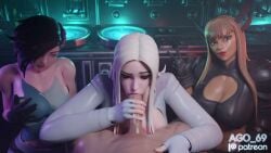 Emma Frost & Magik Fortnite Rule 34 – Blowjob Animation