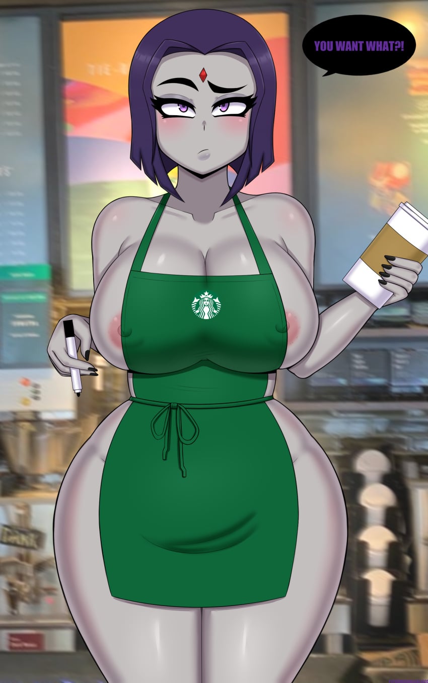 Rachel Roth & Raven (Dc) Rule 34 – Apron