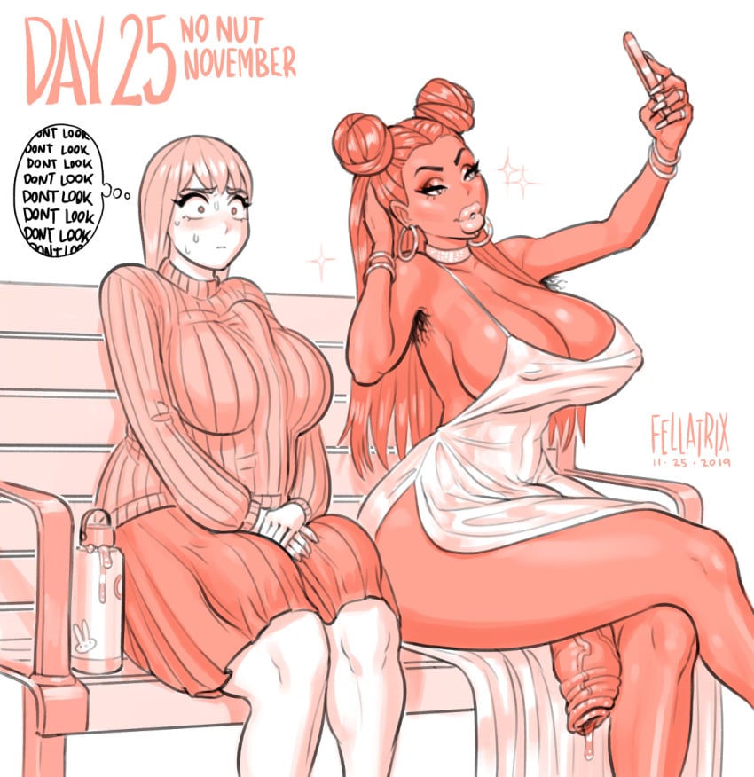 Mercedes & Sarah (Original) Rule 34 – Areolae