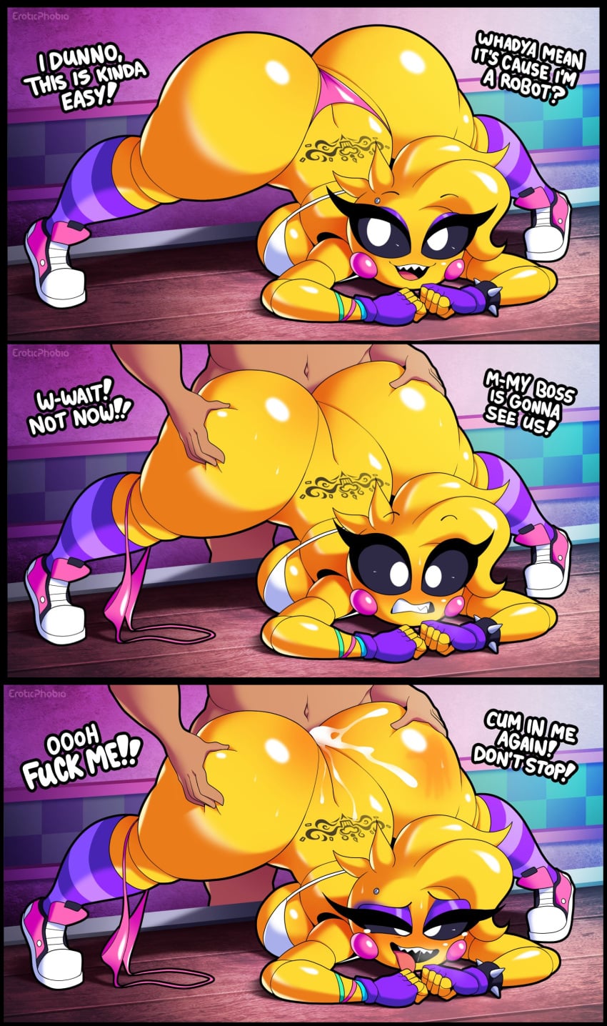 Toy Chica & Toy Chica (Five Nights At Freddy's) Rule 34
