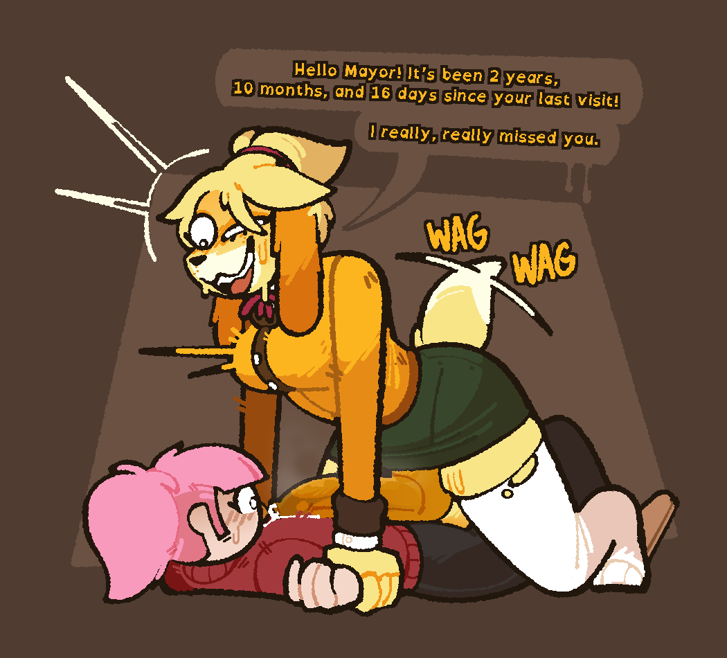 Animal Crossing Girl & Isabelle Rule 34 – Animal Genitalia