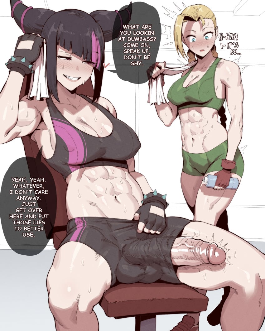 Cammy White & Han Juri (Street Fighter) Rule 34