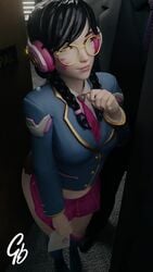 Academy D.va & D.va (Blizzard Entertainment) Rule 34 Video