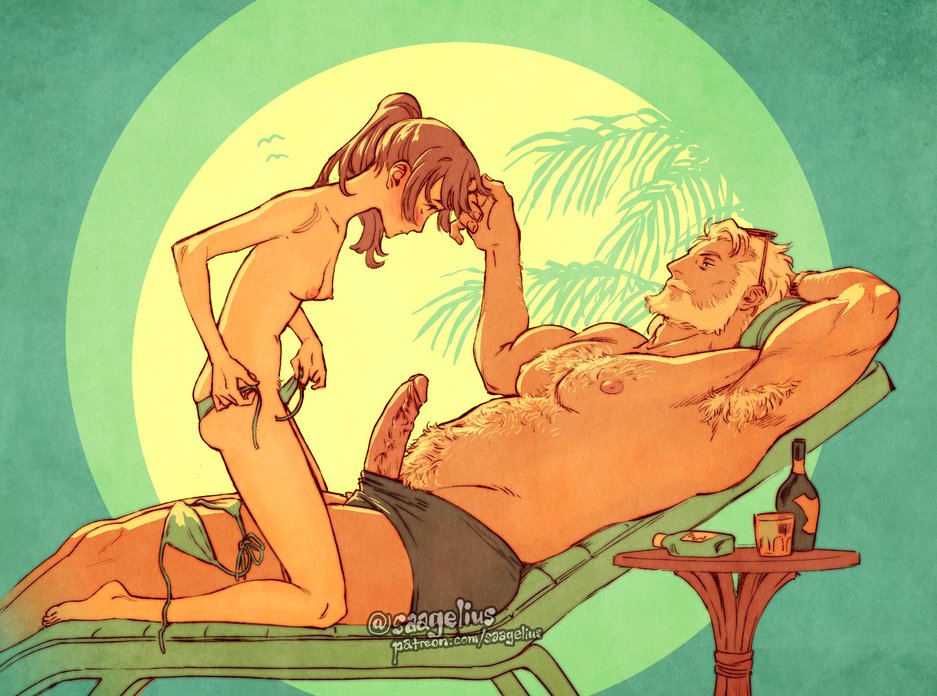 Chloe & Jean (Original) Rule 34 – Age Difference