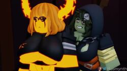 Grave Digger & Molten Boss (Roblox) Rule 34 Video
